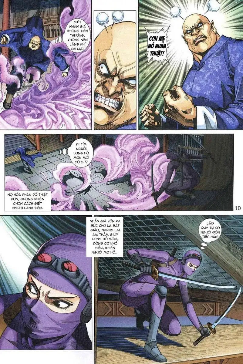 Truyện Tranh Tân Tác Long Hổ Môn trang 4