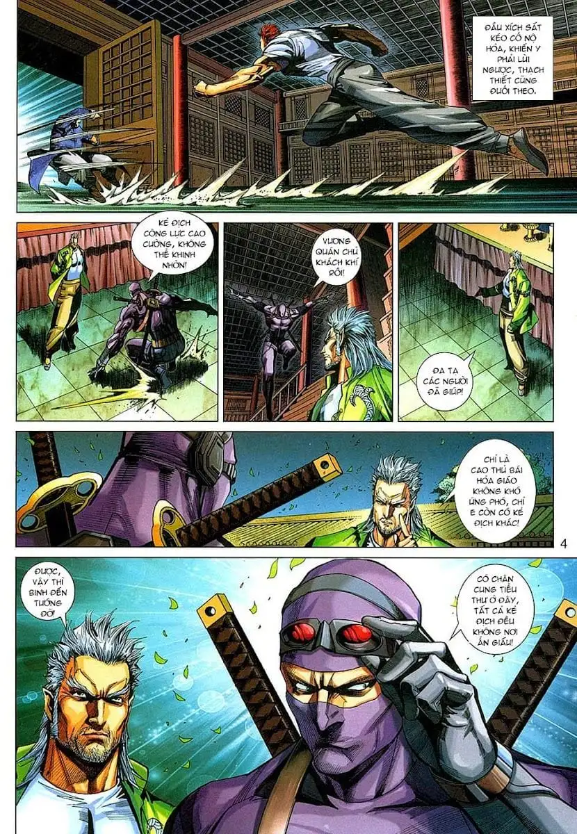 Truyện Tranh Tân Tác Long Hổ Môn trang 4