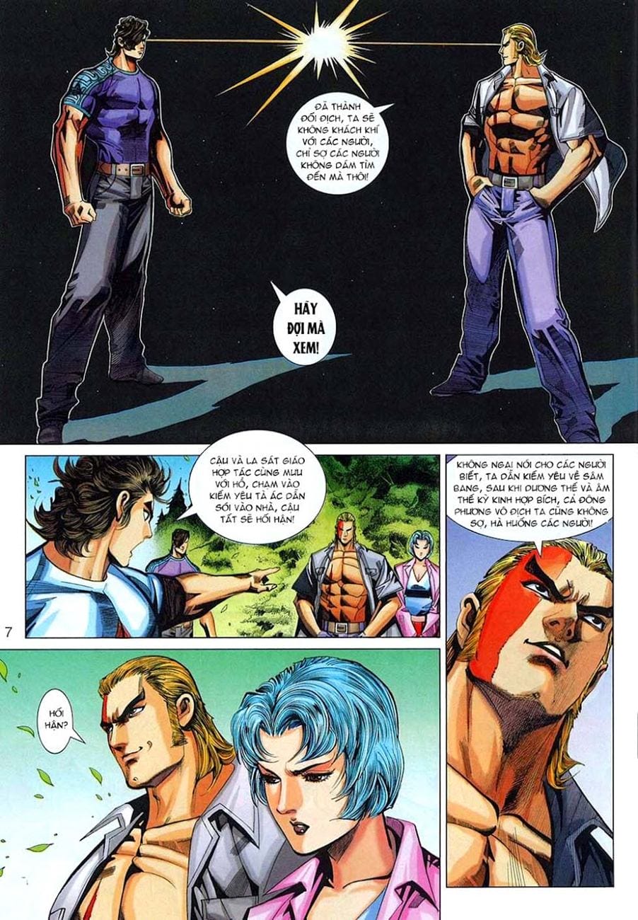 Truyện Tranh Tân Tác Long Hổ Môn trang 4