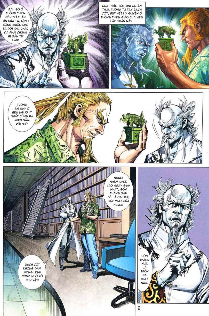 Truyện Tranh Tân Tác Long Hổ Môn trang 4