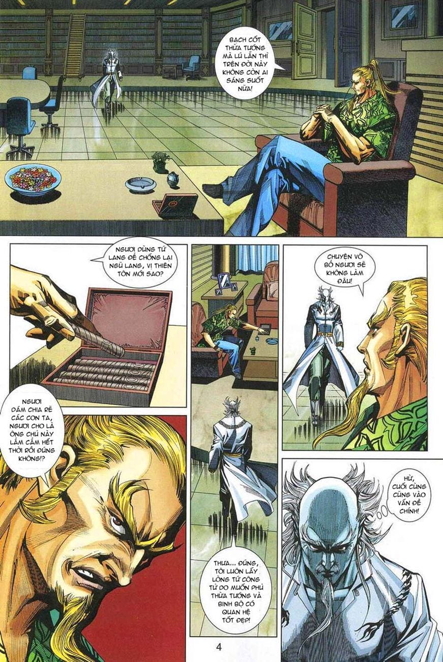 Truyện Tranh Tân Tác Long Hổ Môn trang 4