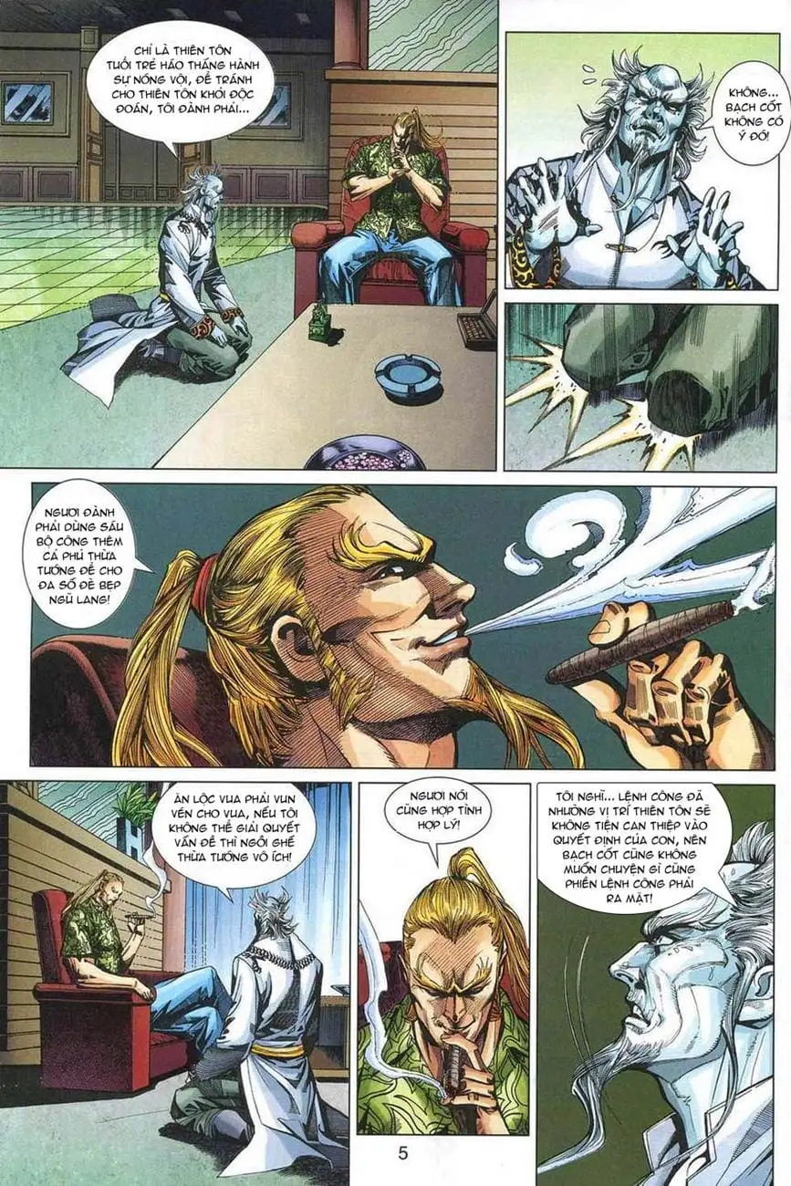Truyện Tranh Tân Tác Long Hổ Môn trang 4
