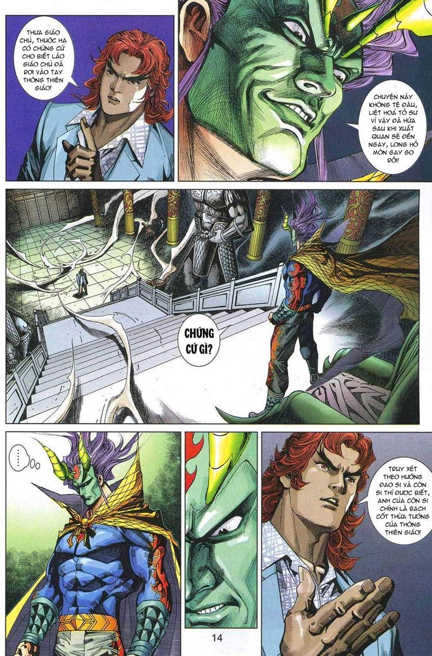 Truyện Tranh Tân Tác Long Hổ Môn trang 4