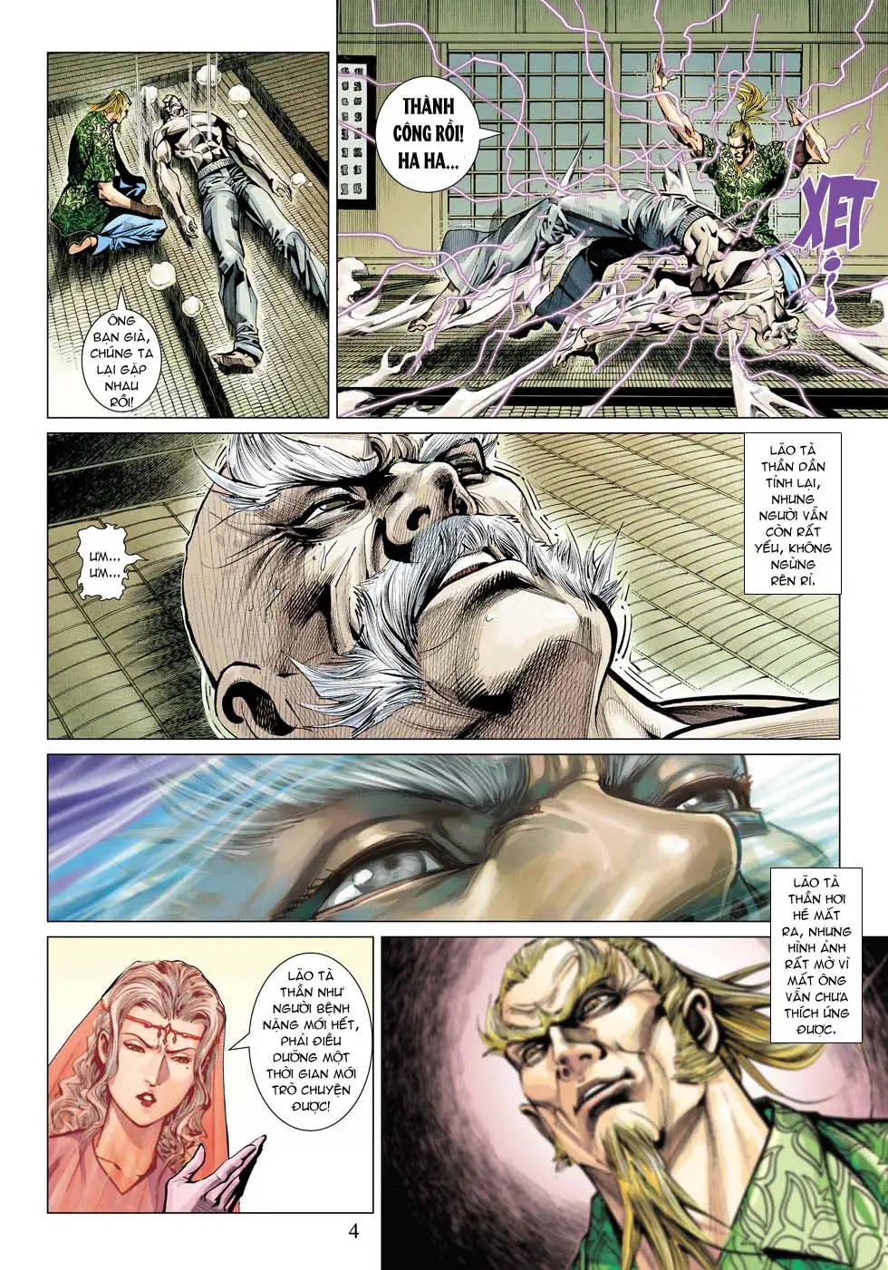 Truyện Tranh Tân Tác Long Hổ Môn trang 4