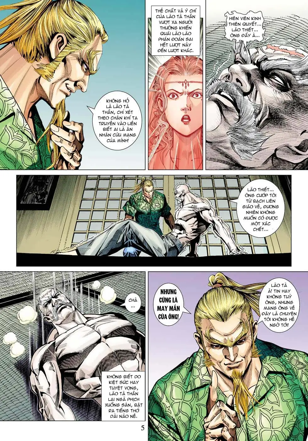 Truyện Tranh Tân Tác Long Hổ Môn trang 4