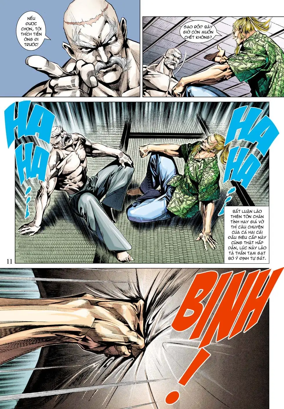 Truyện Tranh Tân Tác Long Hổ Môn trang 4