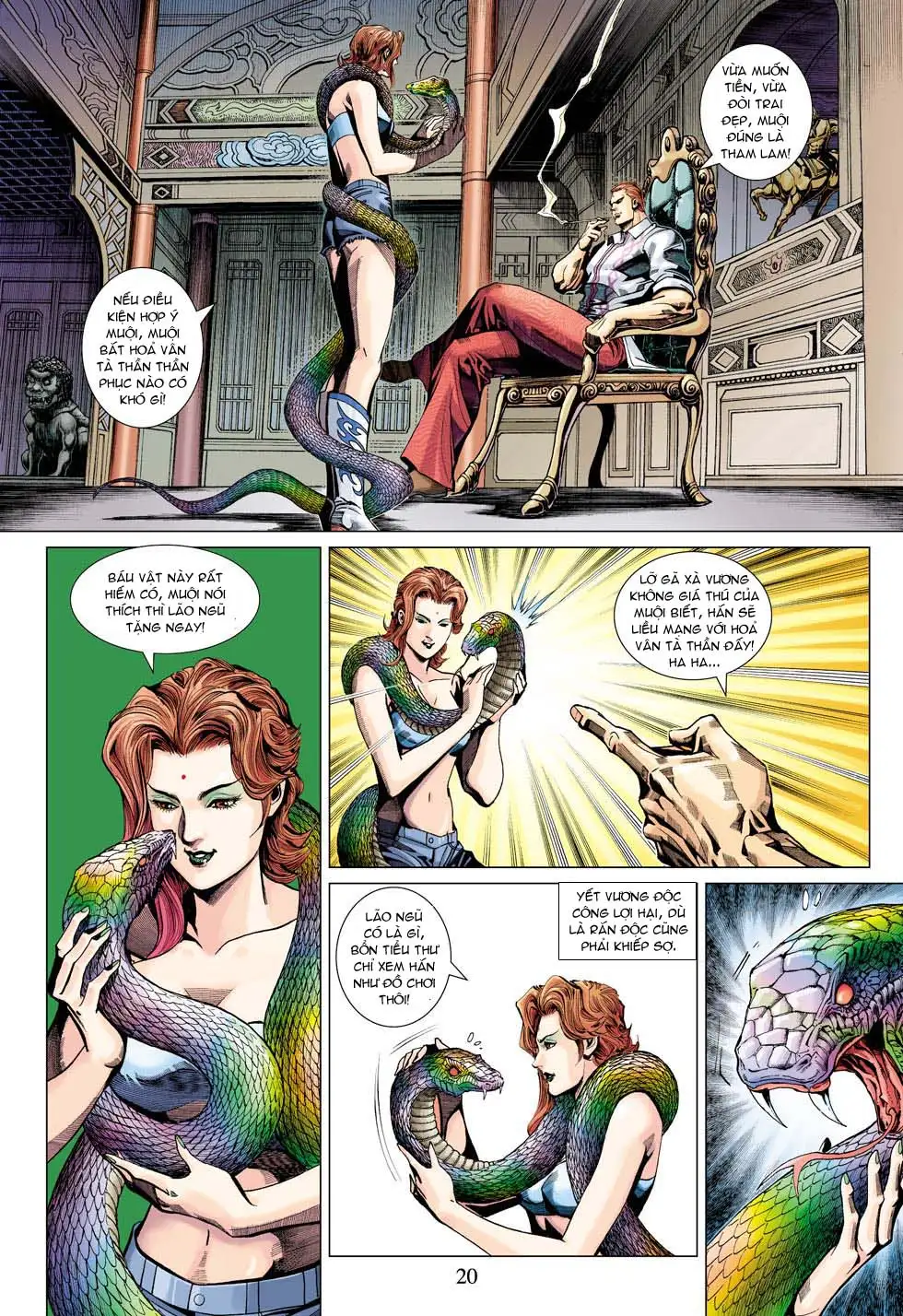 Truyện Tranh Tân Tác Long Hổ Môn trang 4