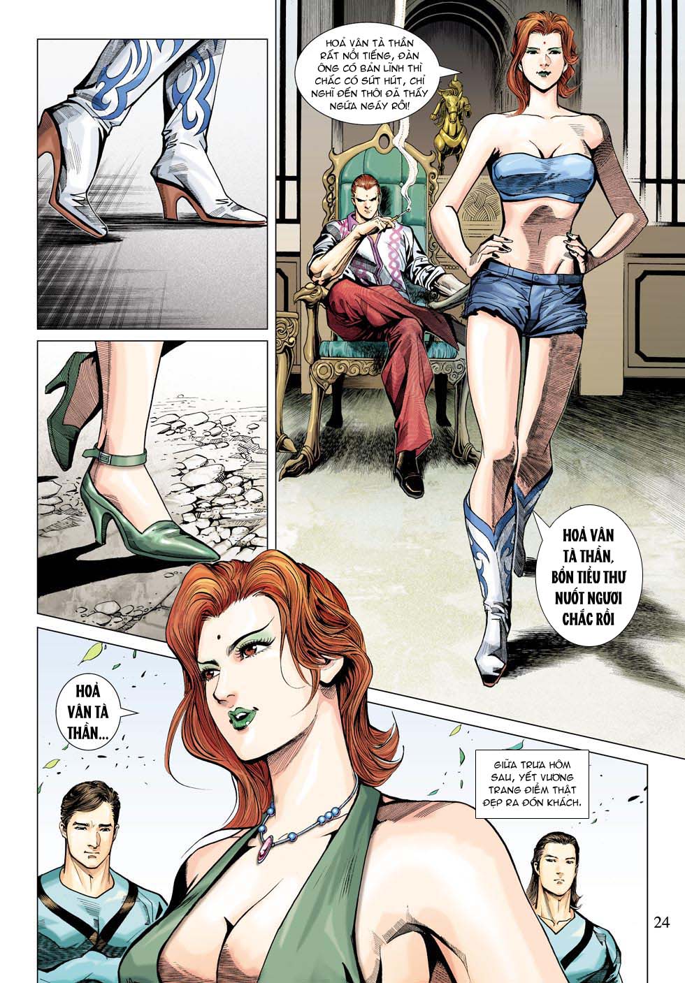 Truyện Tranh Tân Tác Long Hổ Môn trang 4