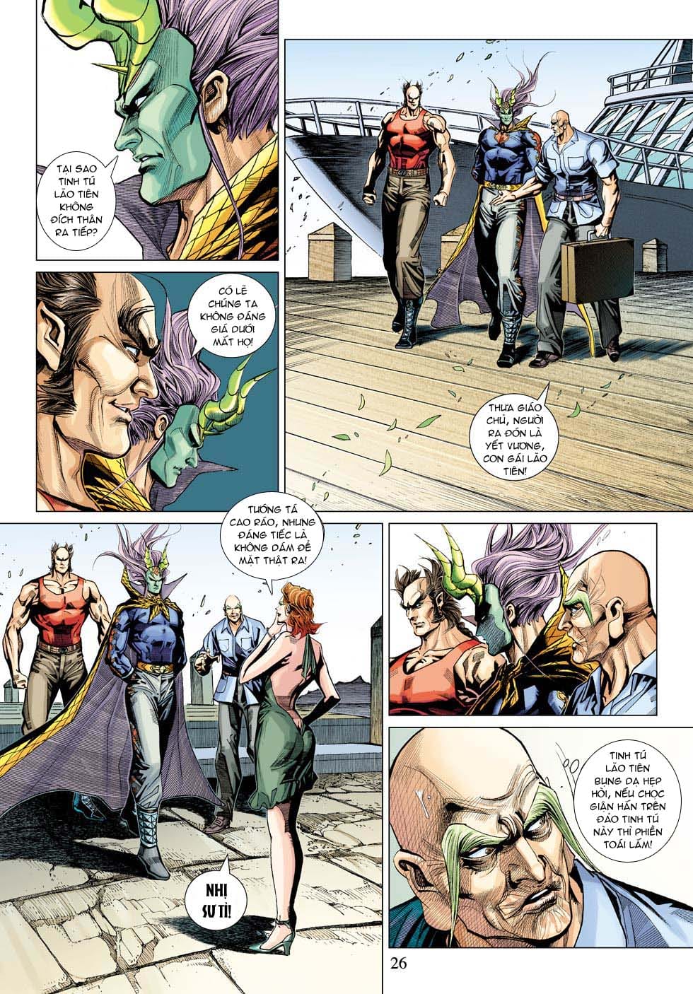 Truyện Tranh Tân Tác Long Hổ Môn trang 4