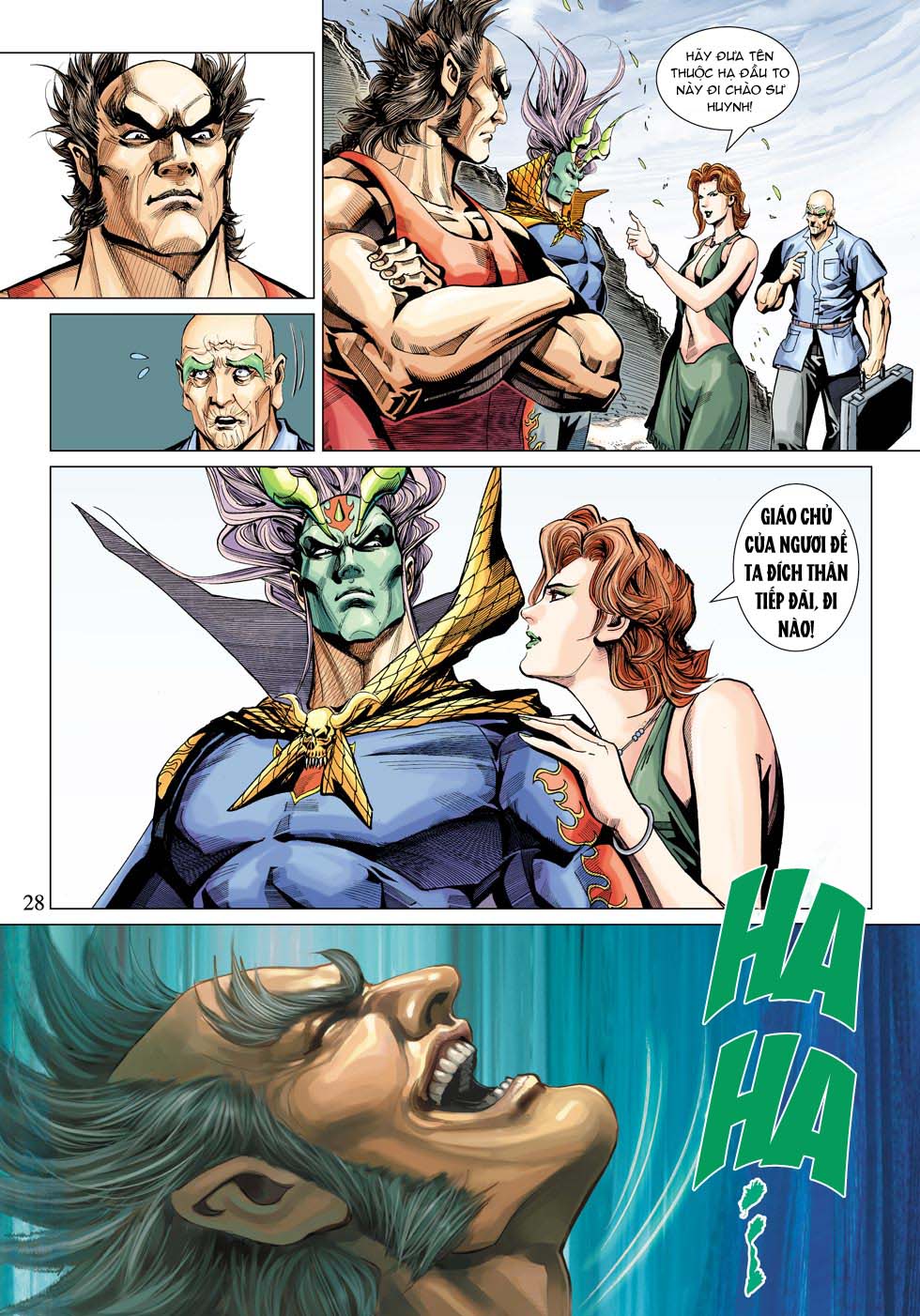 Truyện Tranh Tân Tác Long Hổ Môn trang 4