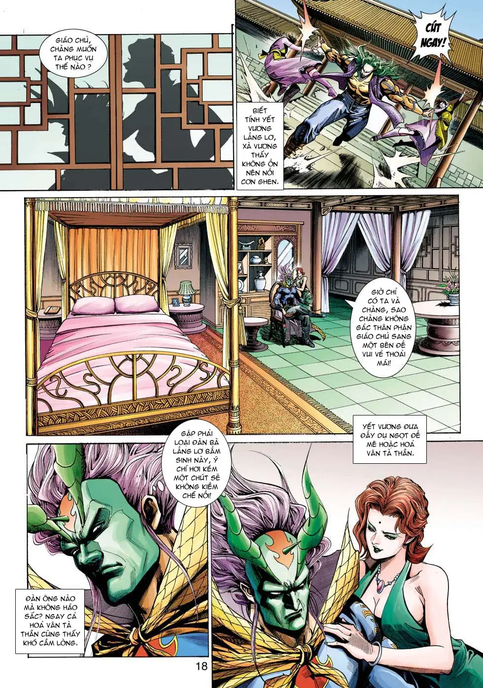 Truyện Tranh Tân Tác Long Hổ Môn trang 4