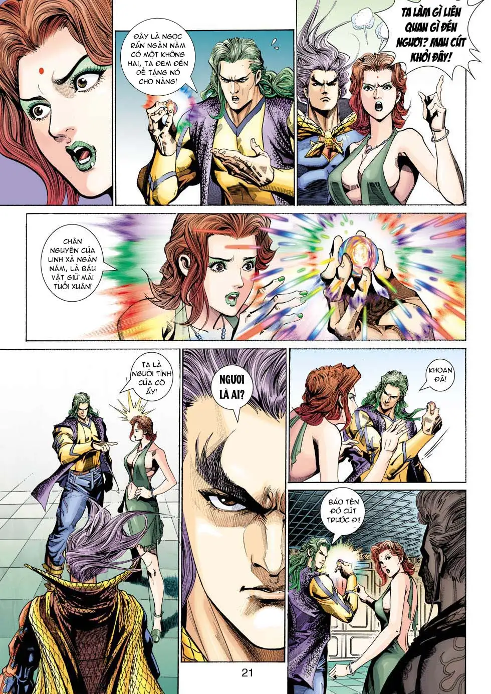 Truyện Tranh Tân Tác Long Hổ Môn trang 4