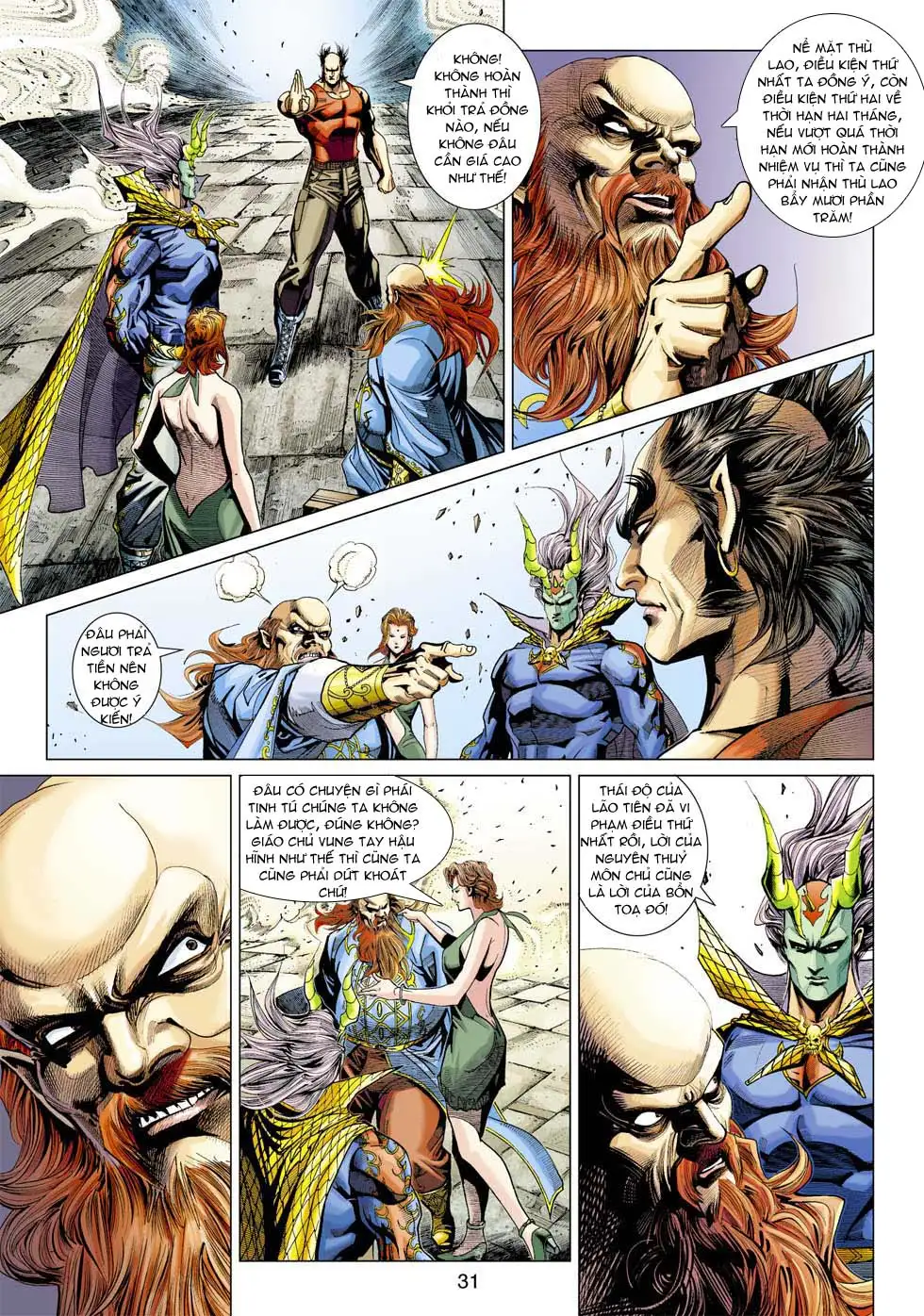 Truyện Tranh Tân Tác Long Hổ Môn trang 4