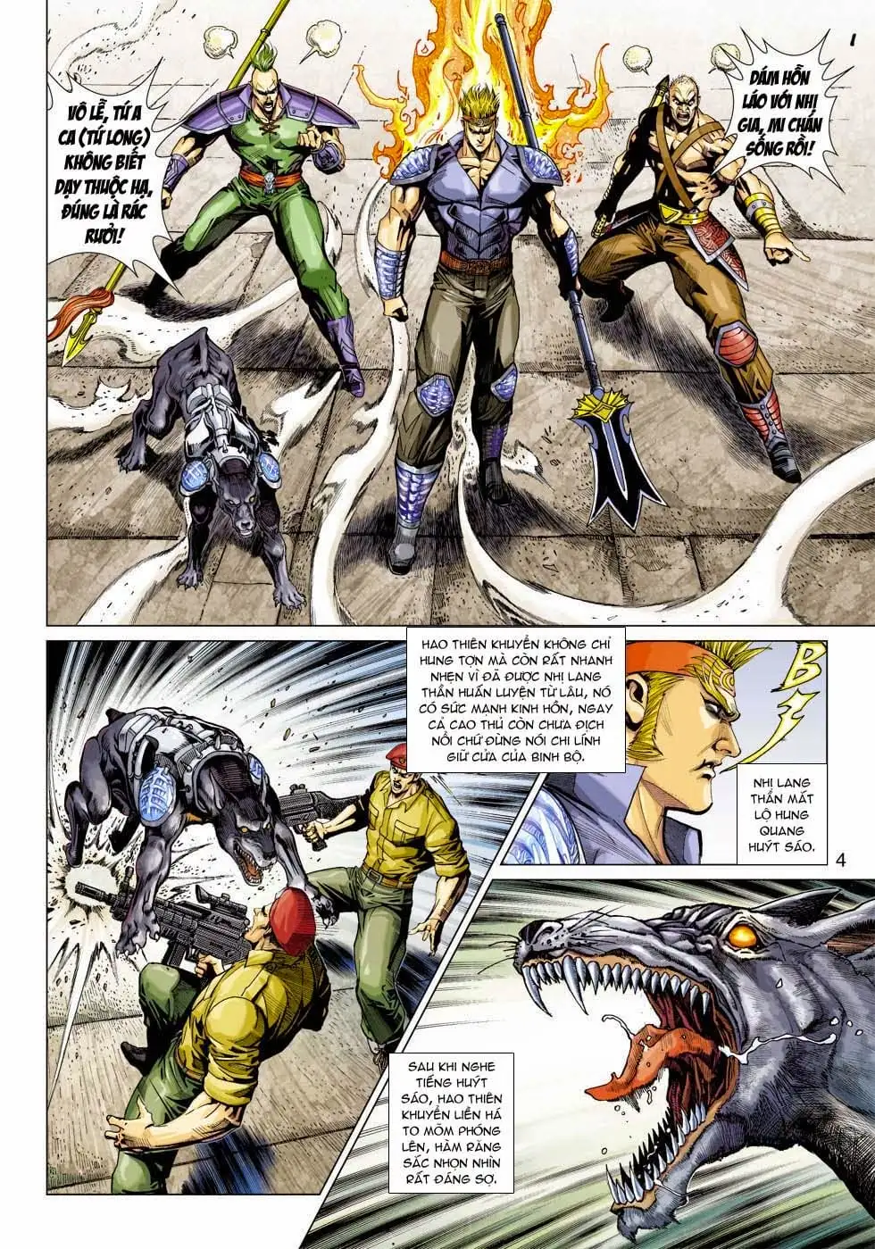 Truyện Tranh Tân Tác Long Hổ Môn trang 4