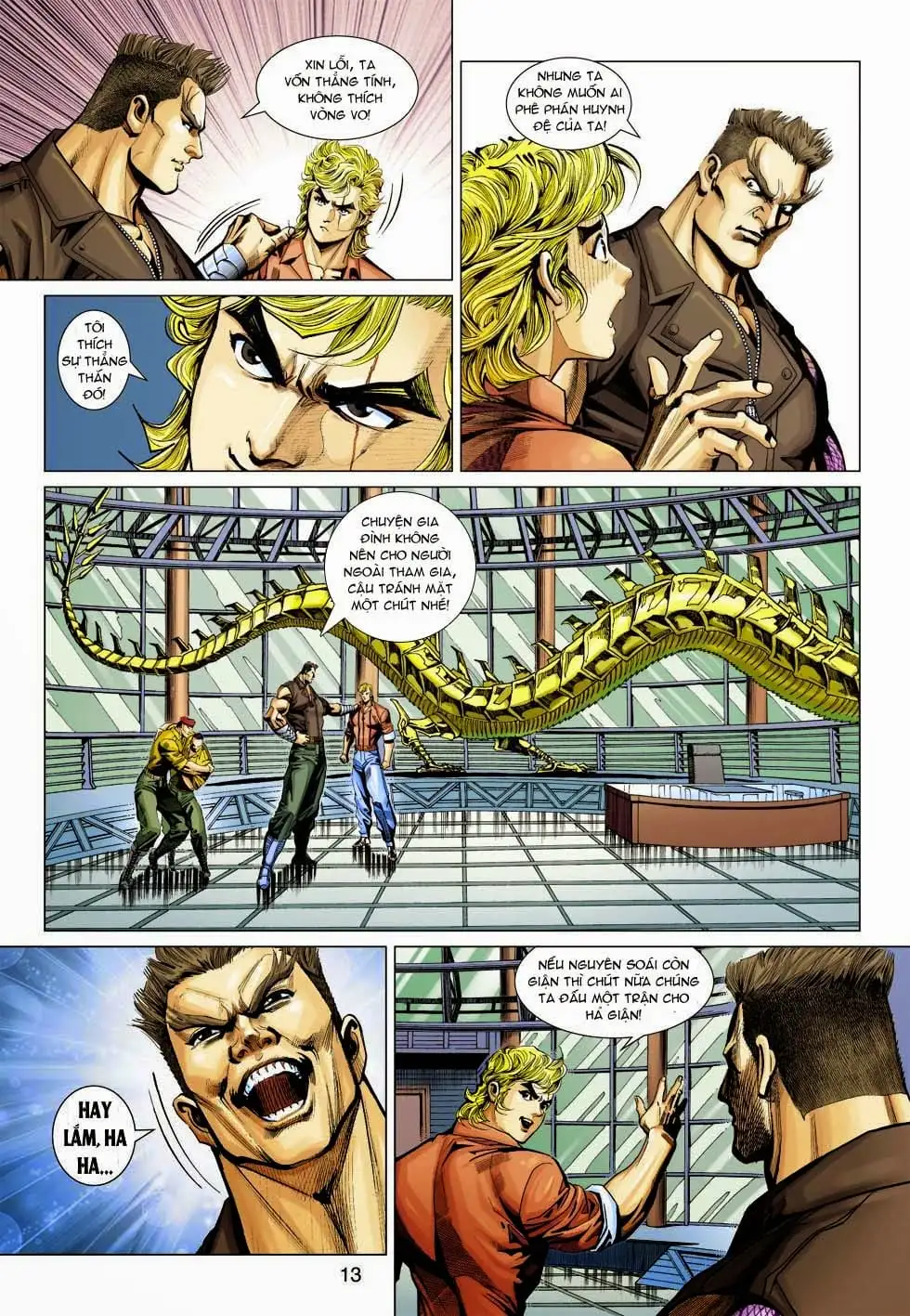 Truyện Tranh Tân Tác Long Hổ Môn trang 4