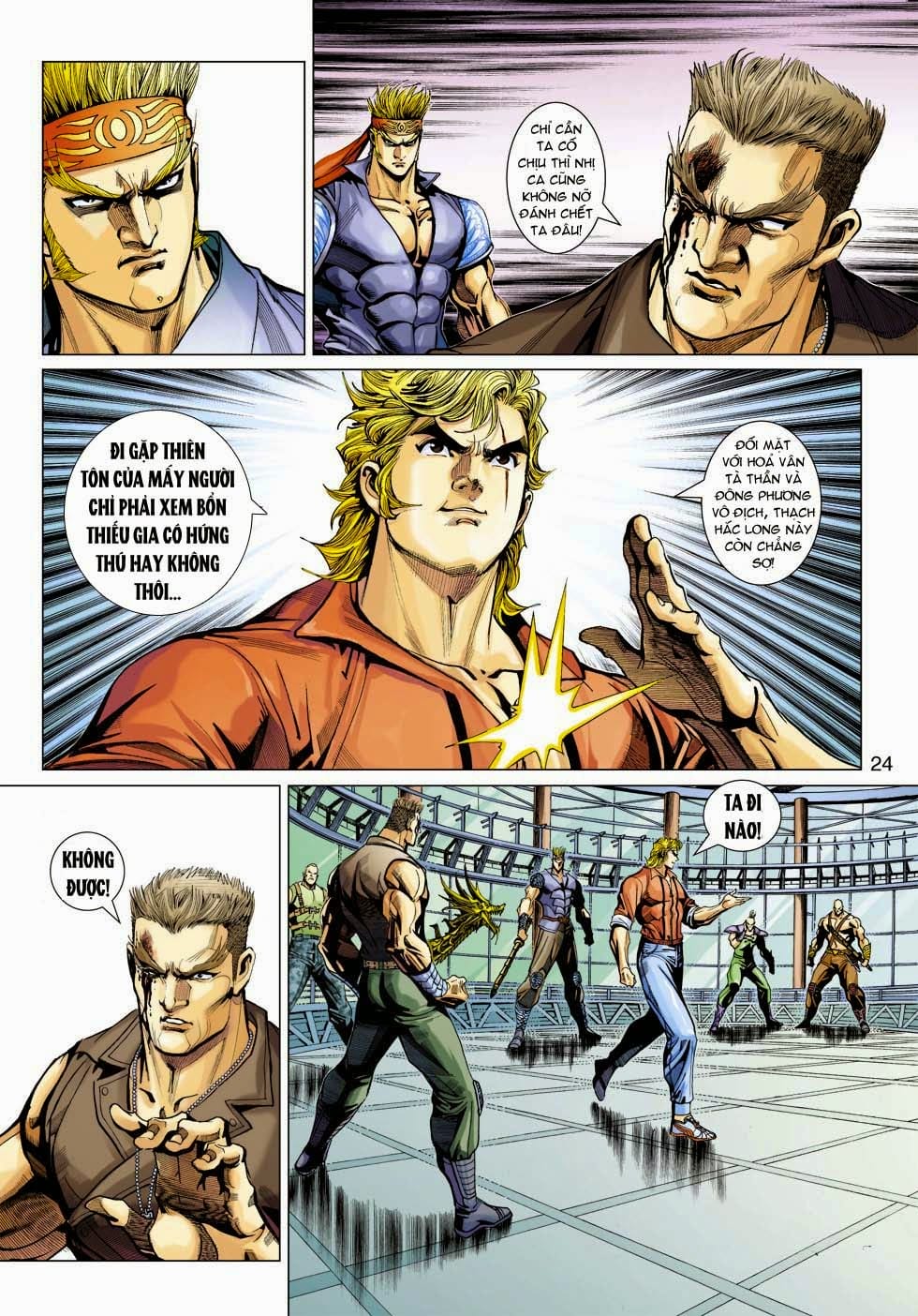 Truyện Tranh Tân Tác Long Hổ Môn trang 4