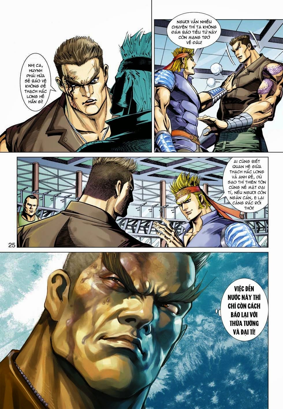 Truyện Tranh Tân Tác Long Hổ Môn trang 4