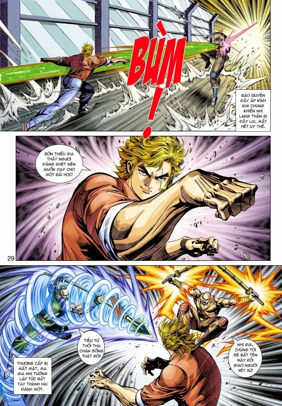 Truyện Tranh Tân Tác Long Hổ Môn trang 4