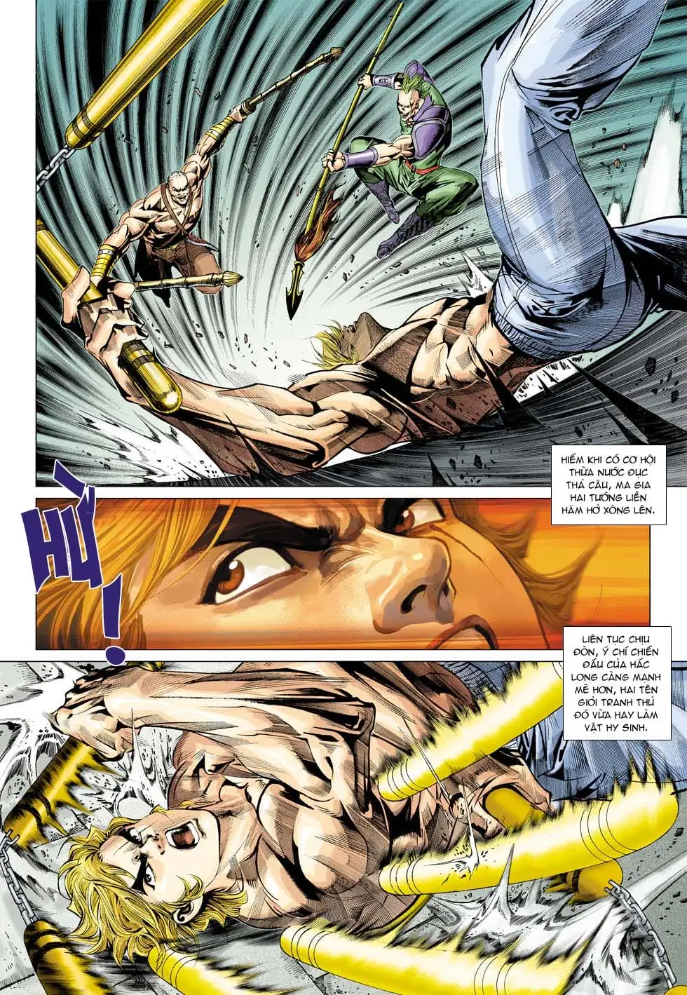 Truyện Tranh Tân Tác Long Hổ Môn trang 4