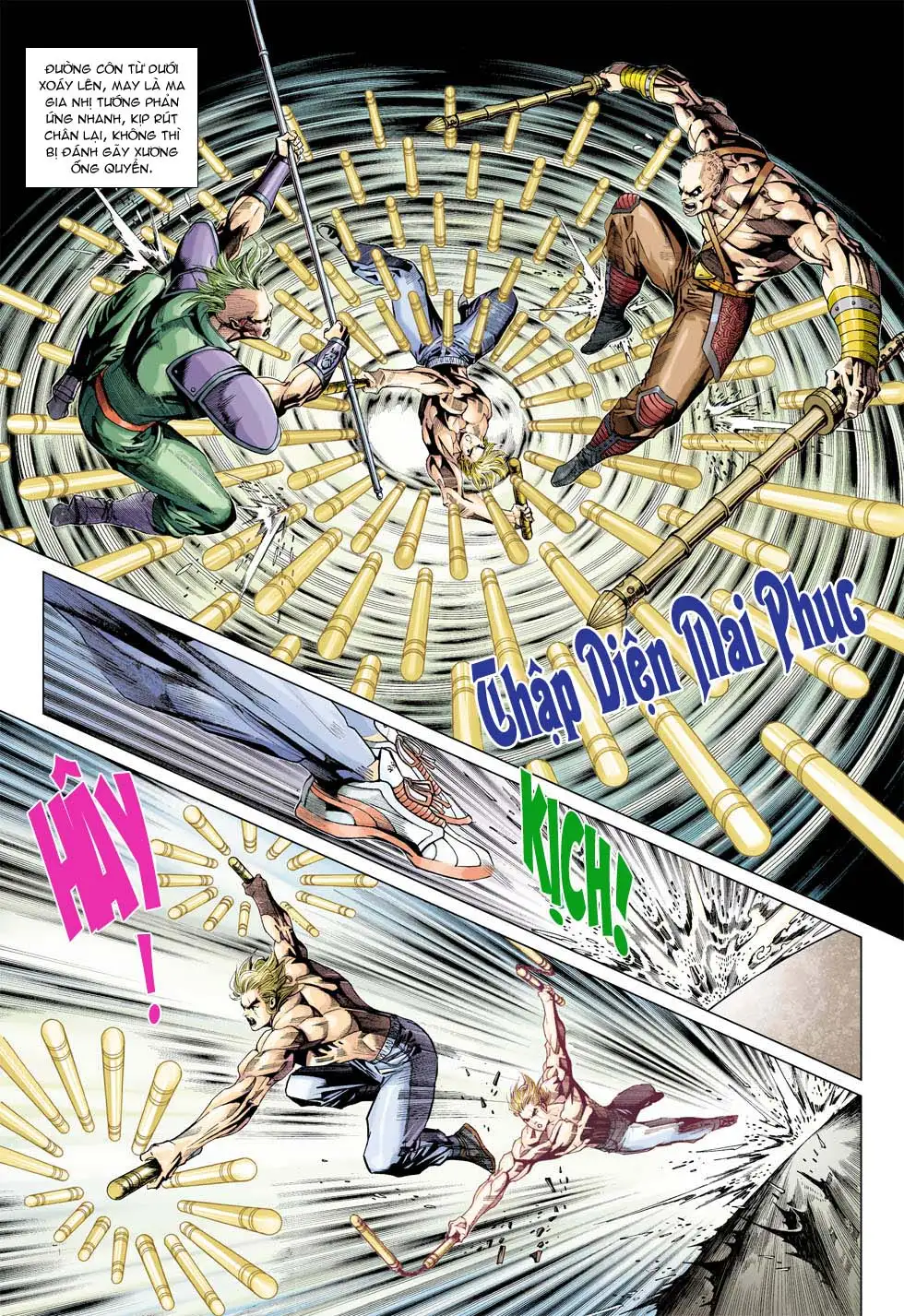 Truyện Tranh Tân Tác Long Hổ Môn trang 4