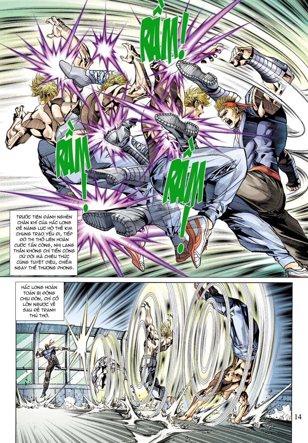 Truyện Tranh Tân Tác Long Hổ Môn trang 4