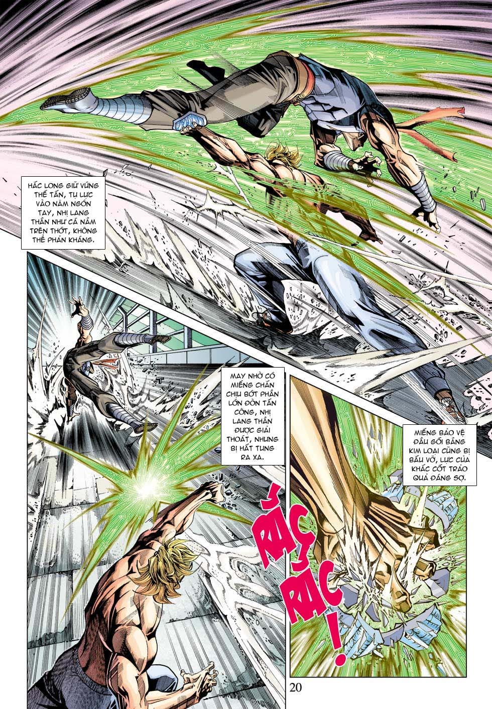 Truyện Tranh Tân Tác Long Hổ Môn trang 4