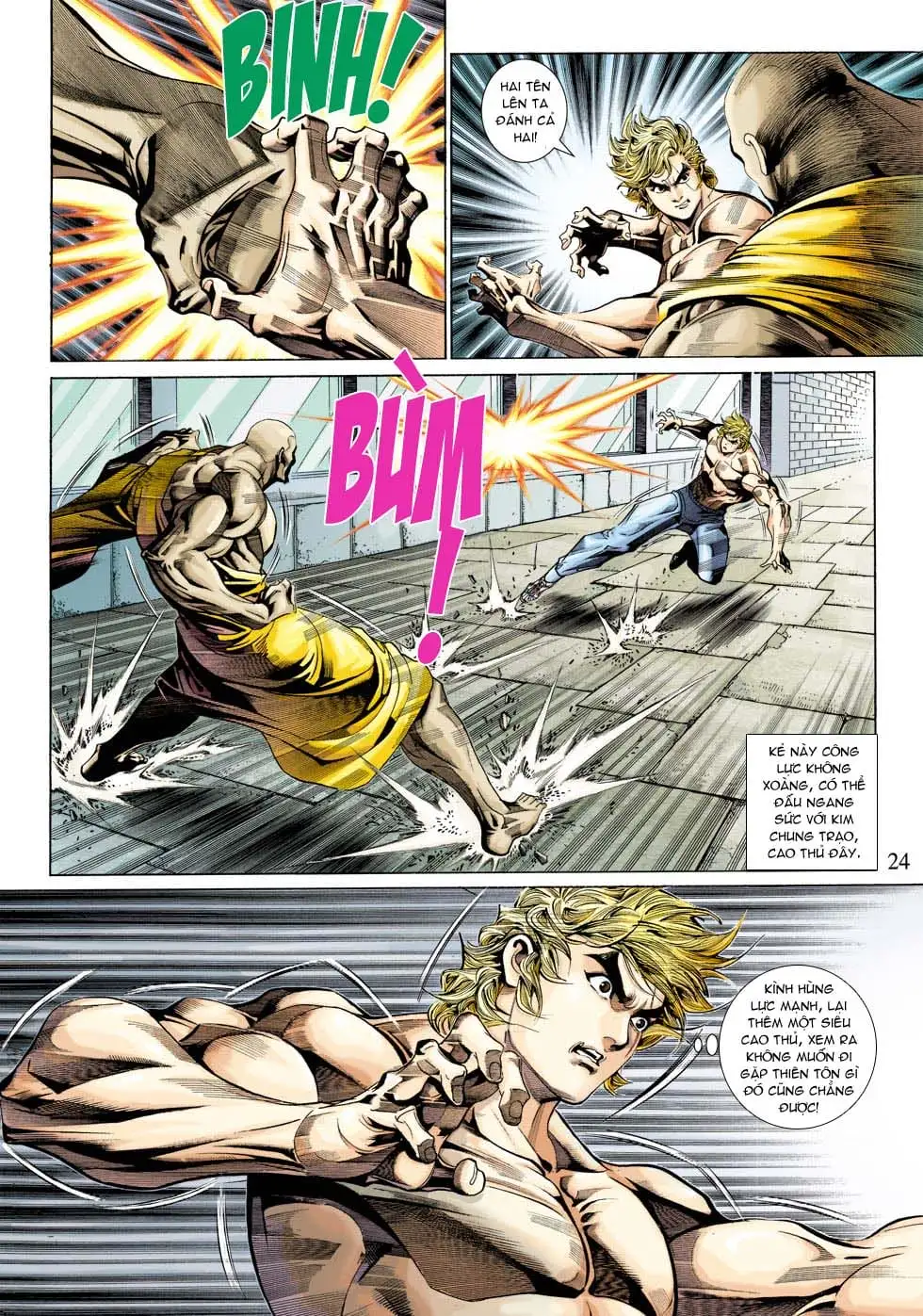 Truyện Tranh Tân Tác Long Hổ Môn trang 4