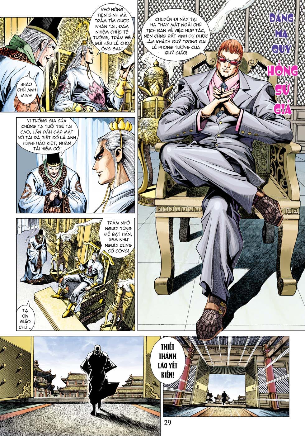 Truyện Tranh Tân Tác Long Hổ Môn trang 4