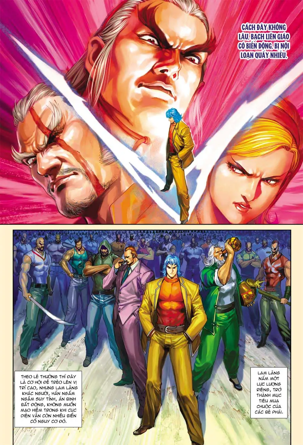 Truyện Tranh Tân Tác Long Hổ Môn trang 4