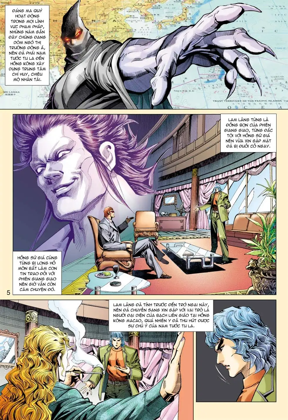 Truyện Tranh Tân Tác Long Hổ Môn trang 4