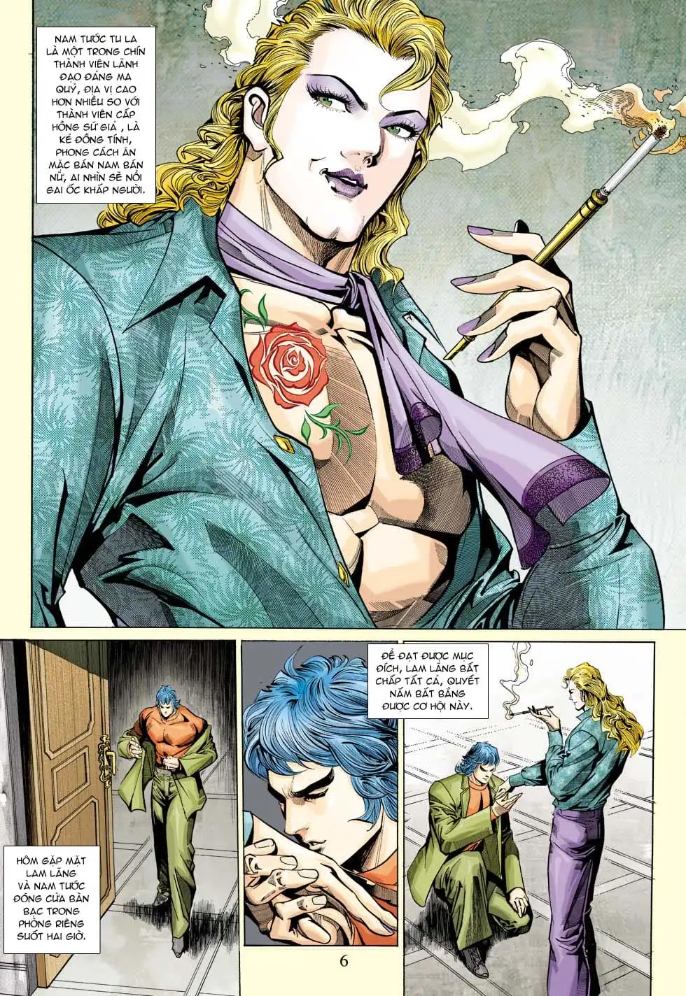 Truyện Tranh Tân Tác Long Hổ Môn trang 4