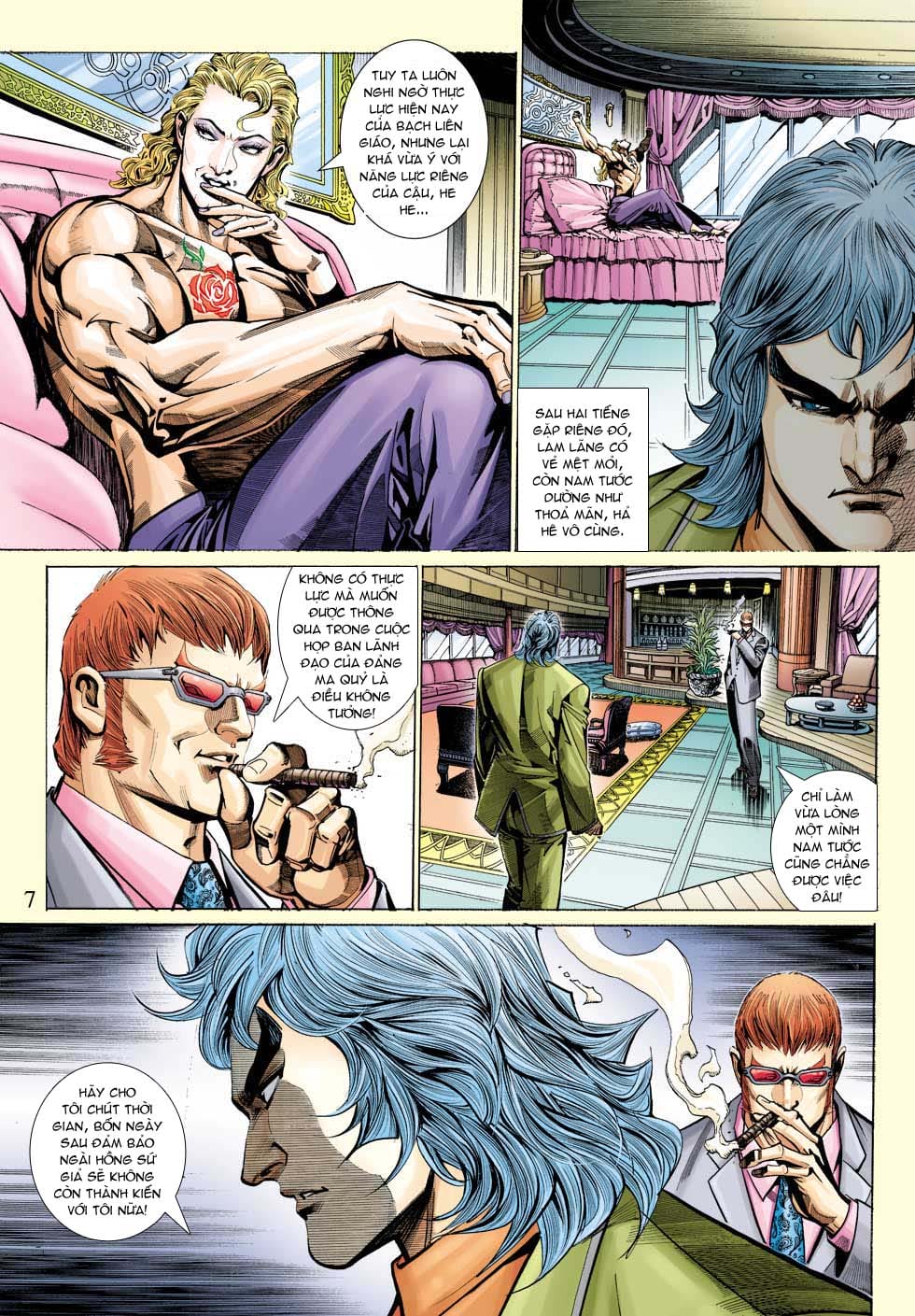 Truyện Tranh Tân Tác Long Hổ Môn trang 4