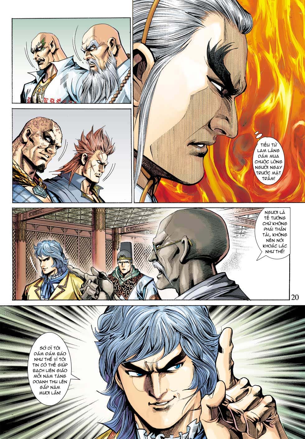 Truyện Tranh Tân Tác Long Hổ Môn trang 4