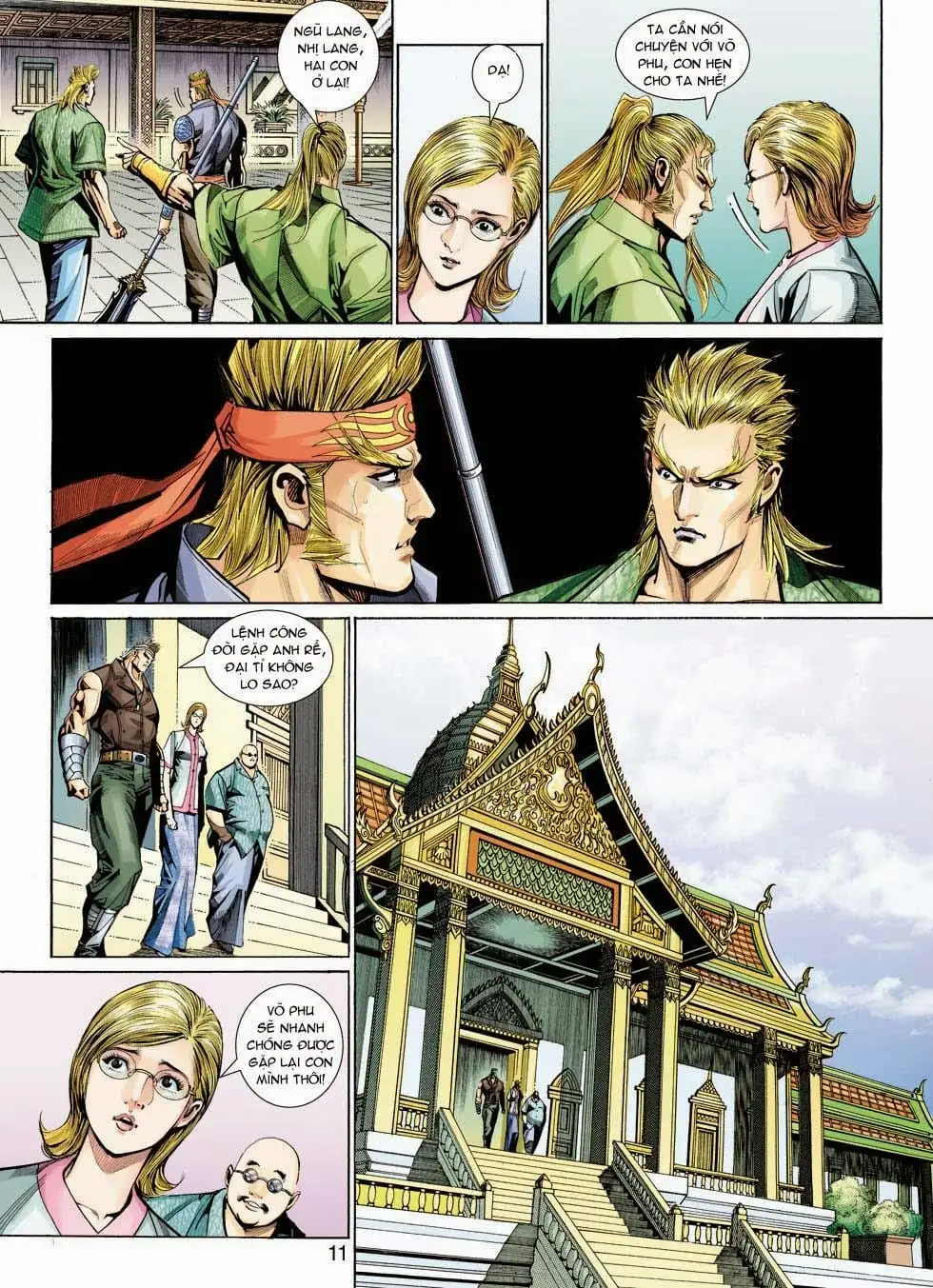 Truyện Tranh Tân Tác Long Hổ Môn trang 4