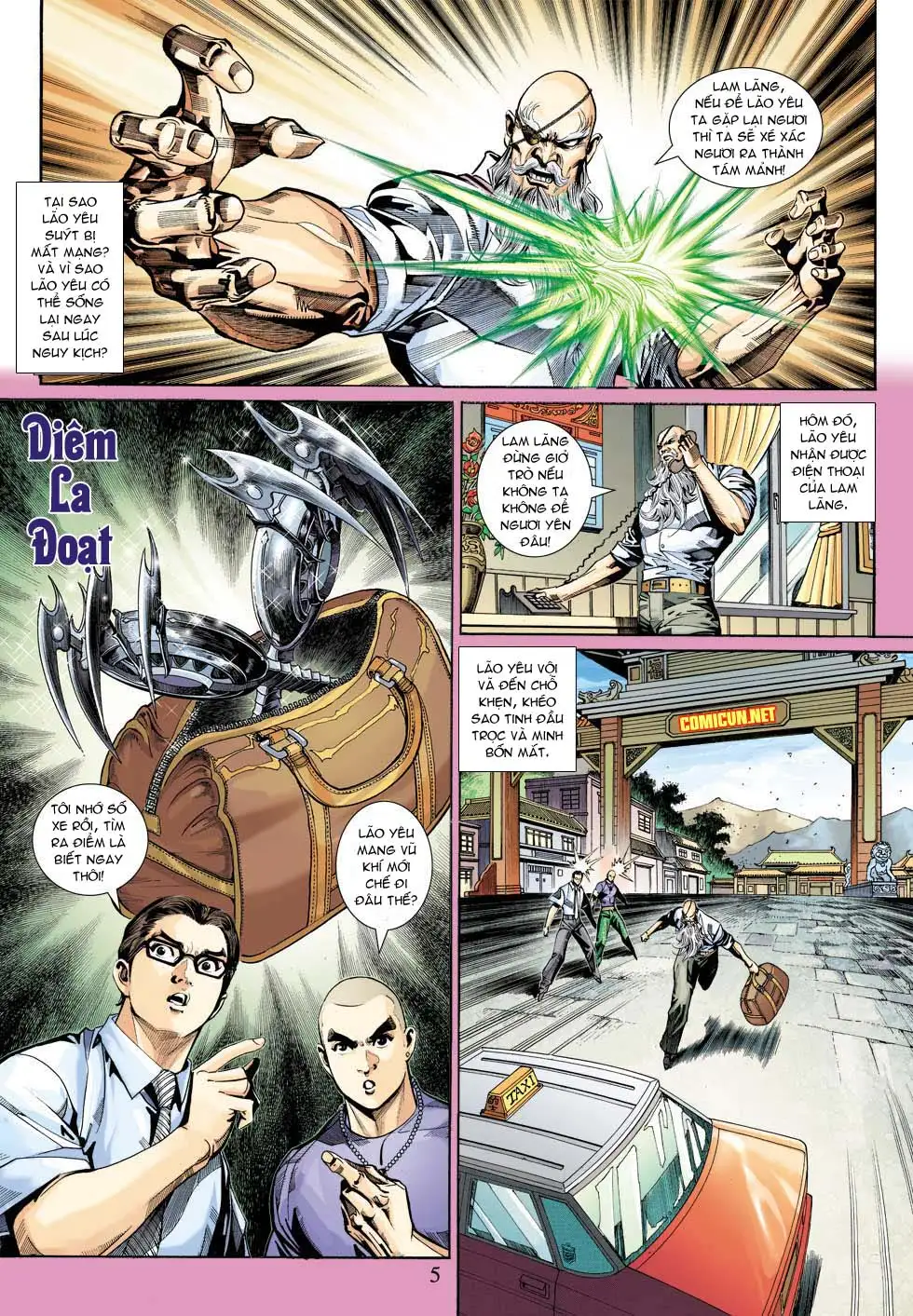 Truyện Tranh Tân Tác Long Hổ Môn trang 4