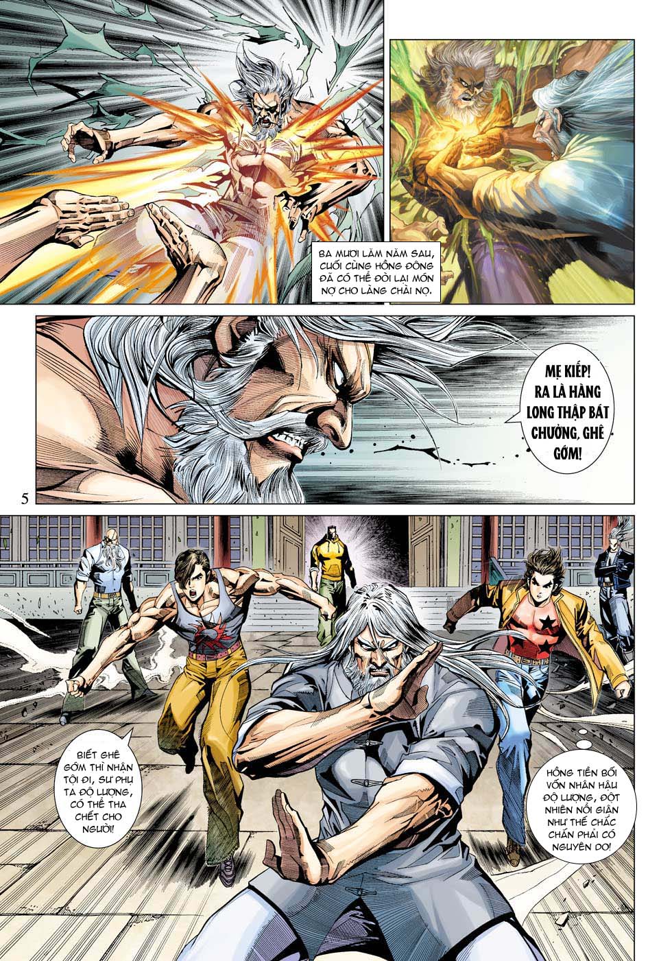 Truyện Tranh Tân Tác Long Hổ Môn trang 4