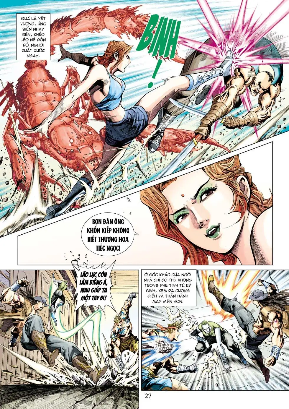 Truyện Tranh Tân Tác Long Hổ Môn trang 4