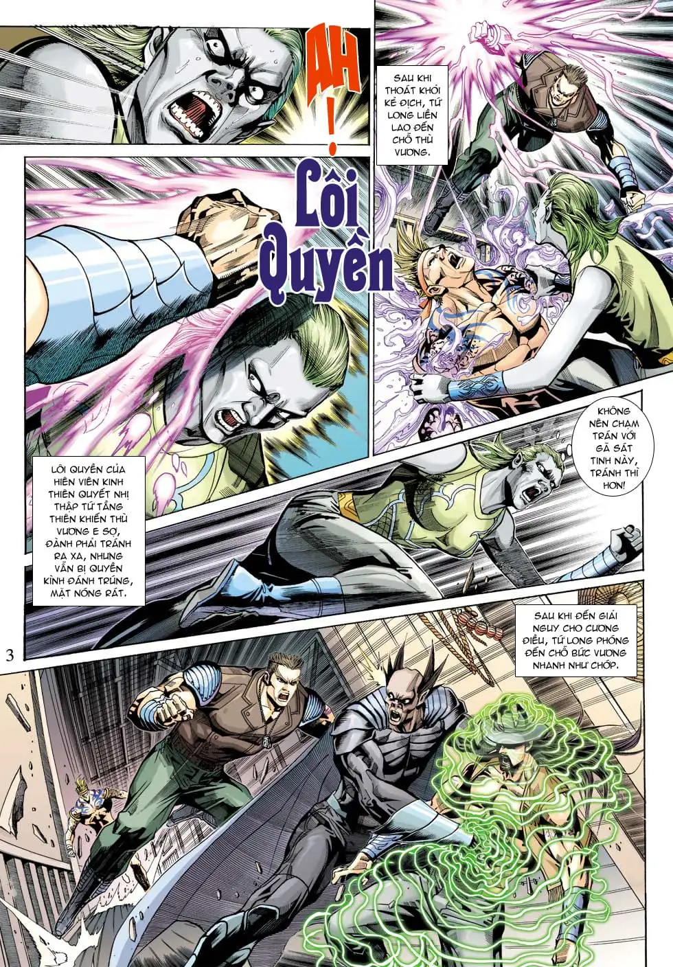 Truyện Tranh Tân Tác Long Hổ Môn trang 4