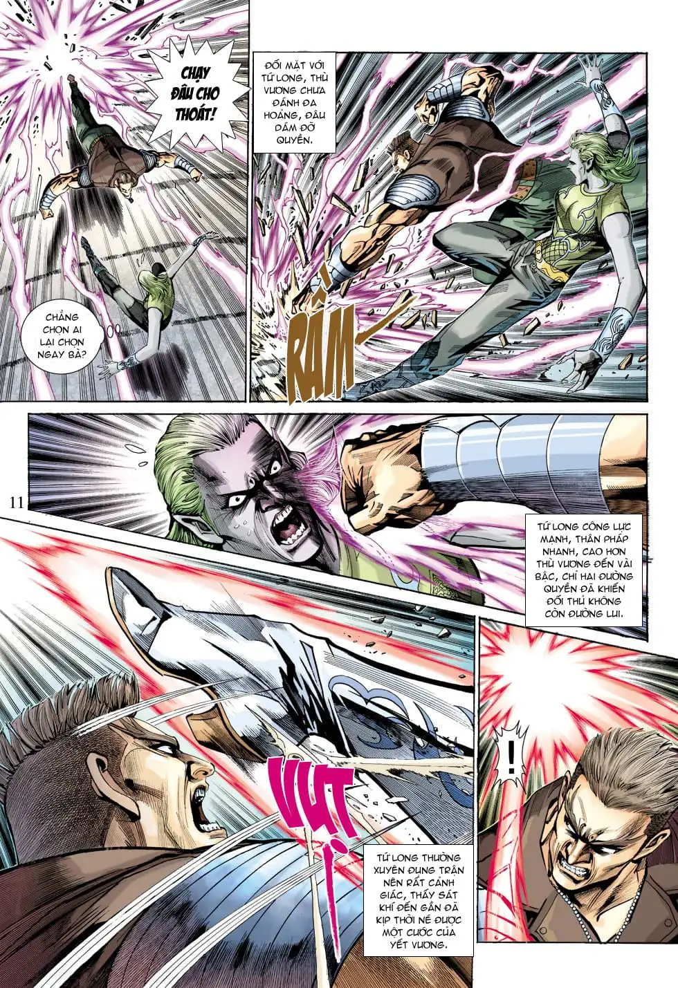 Truyện Tranh Tân Tác Long Hổ Môn trang 4