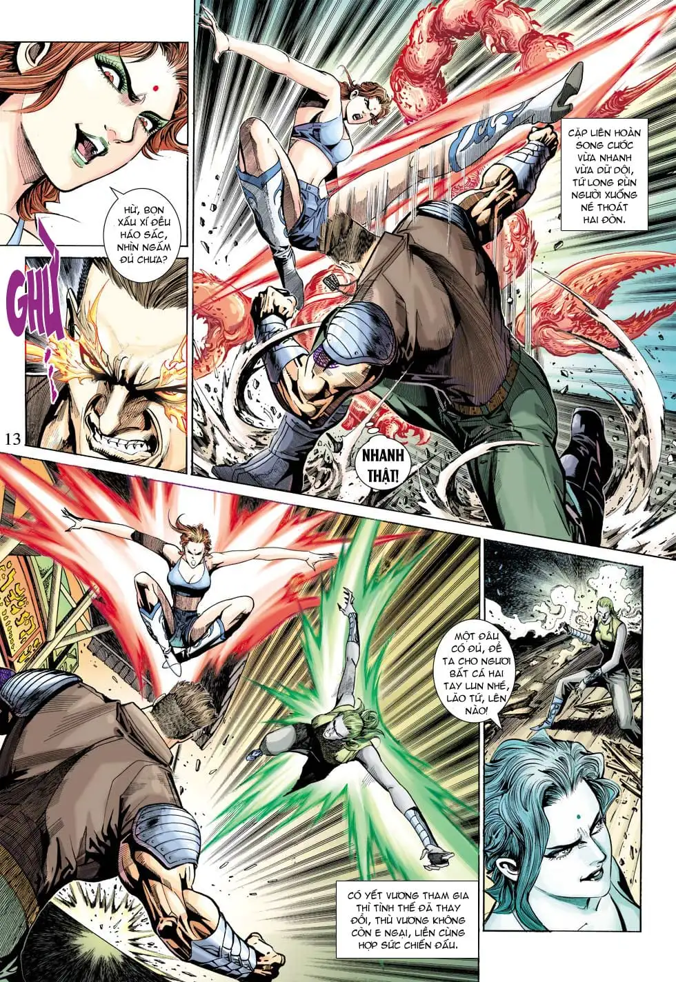 Truyện Tranh Tân Tác Long Hổ Môn trang 4