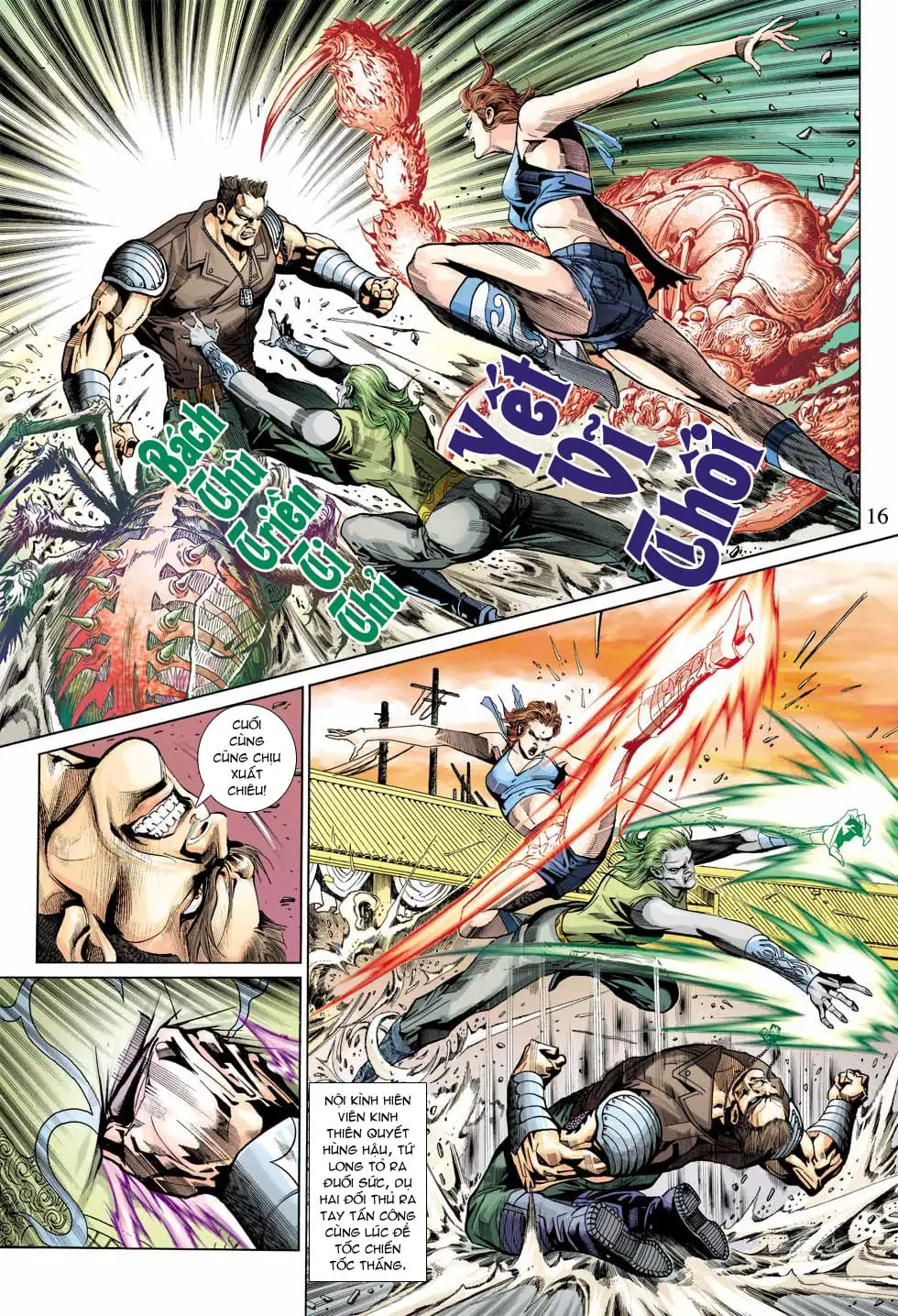 Truyện Tranh Tân Tác Long Hổ Môn trang 4