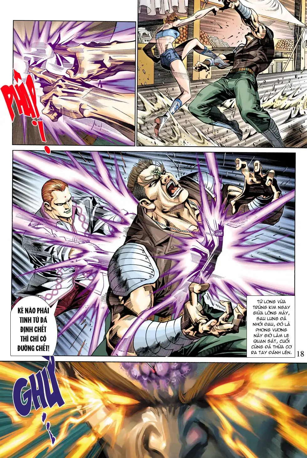 Truyện Tranh Tân Tác Long Hổ Môn trang 4