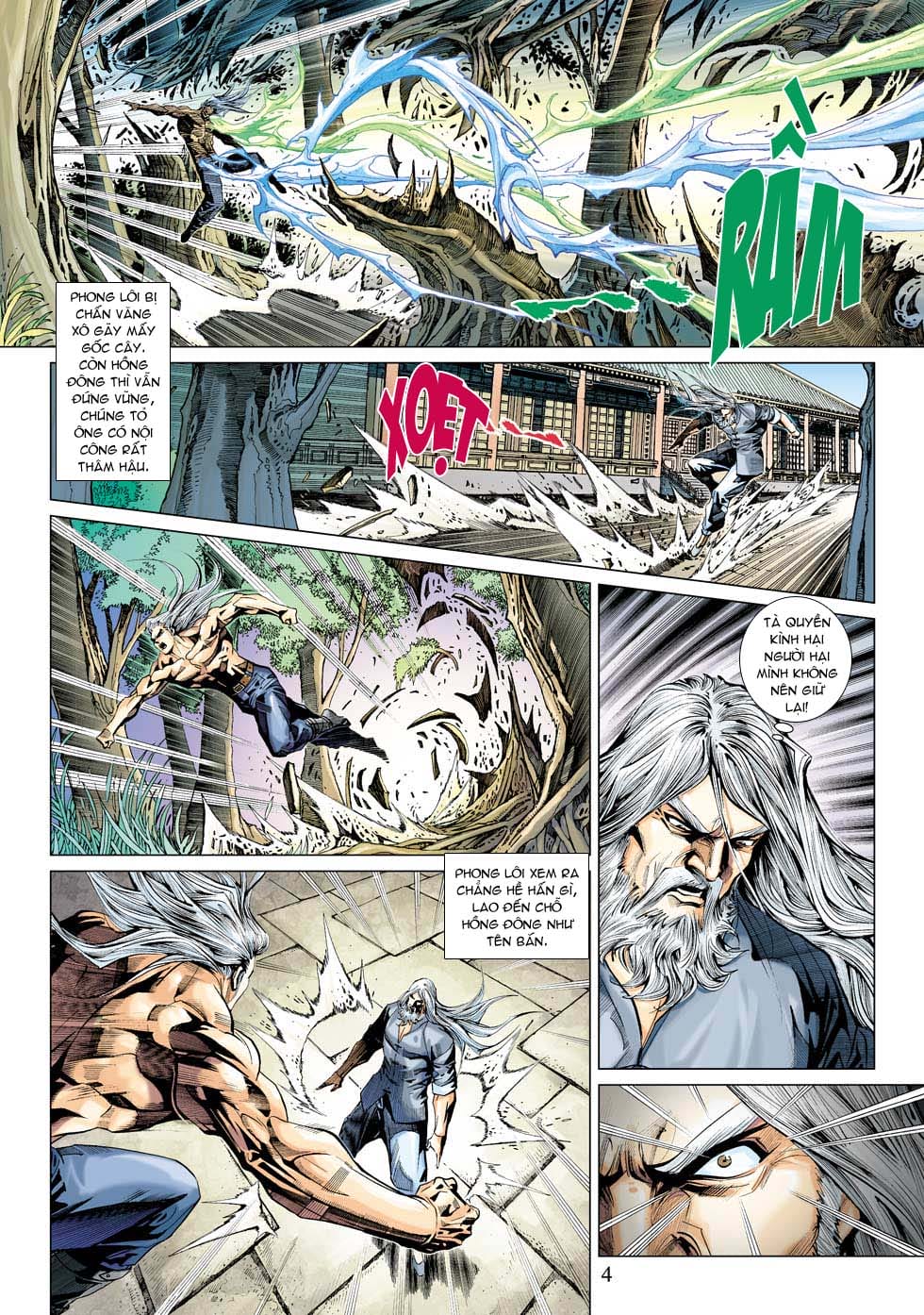 Truyện Tranh Tân Tác Long Hổ Môn trang 4