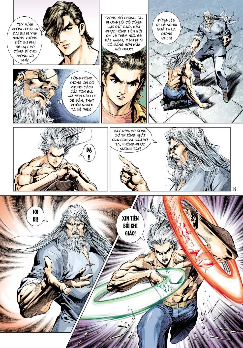 Truyện Tranh Tân Tác Long Hổ Môn trang 4