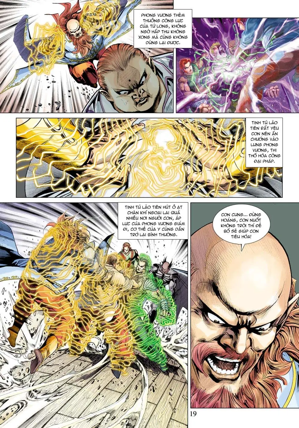 Truyện Tranh Tân Tác Long Hổ Môn trang 4