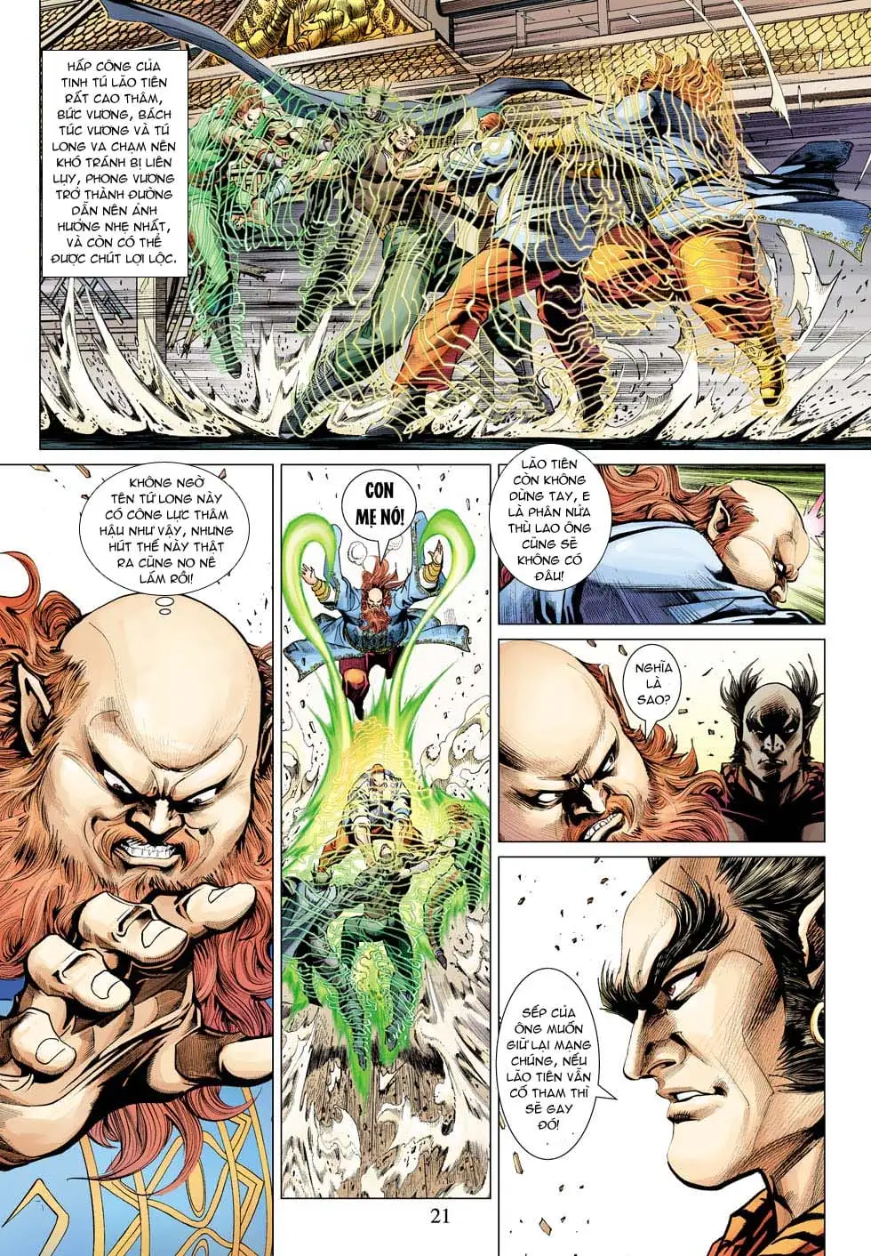 Truyện Tranh Tân Tác Long Hổ Môn trang 4