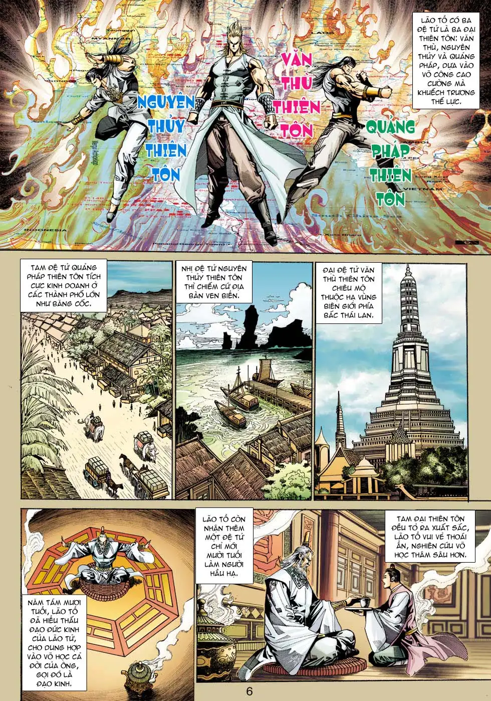 Truyện Tranh Tân Tác Long Hổ Môn trang 4