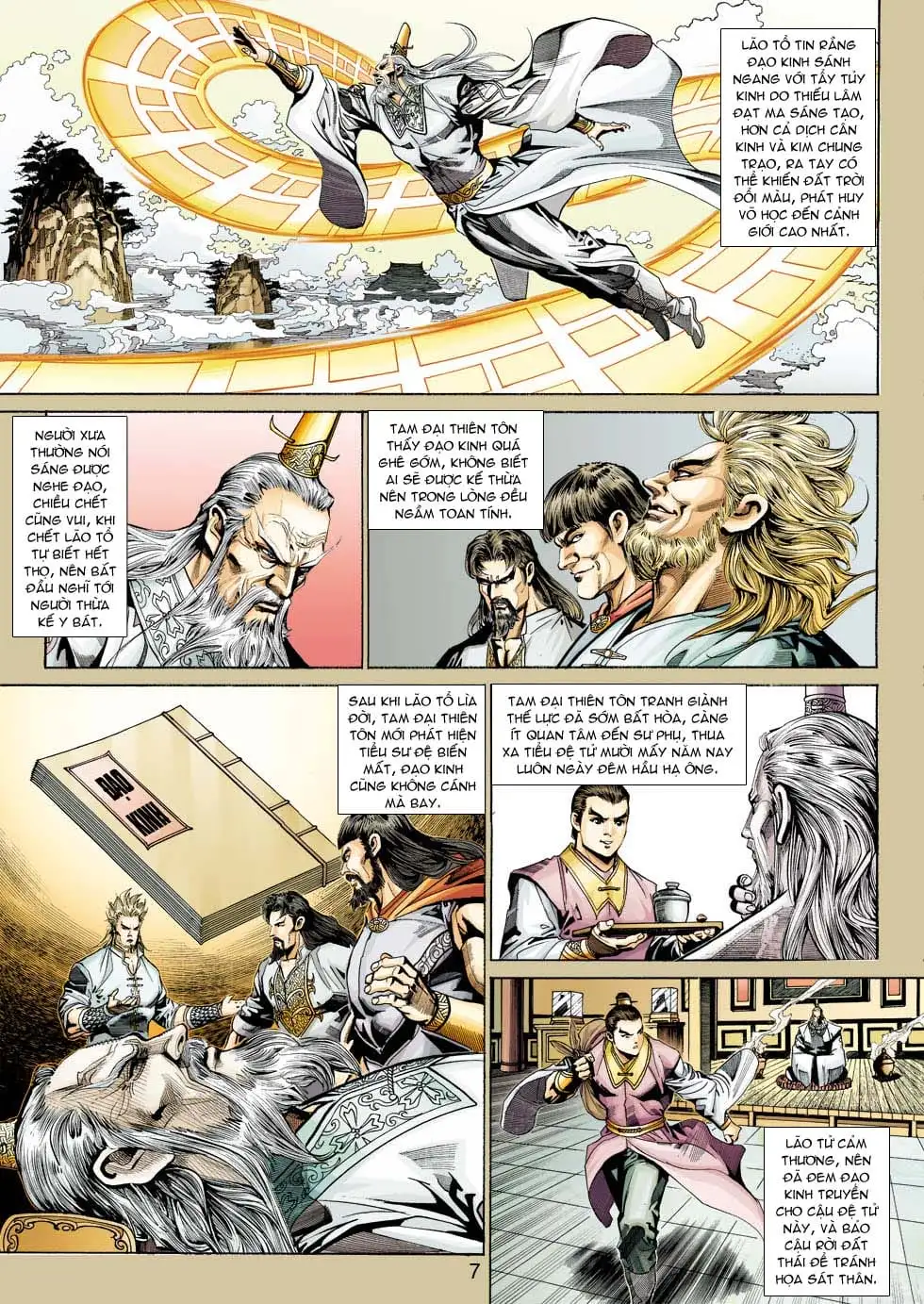 Truyện Tranh Tân Tác Long Hổ Môn trang 4