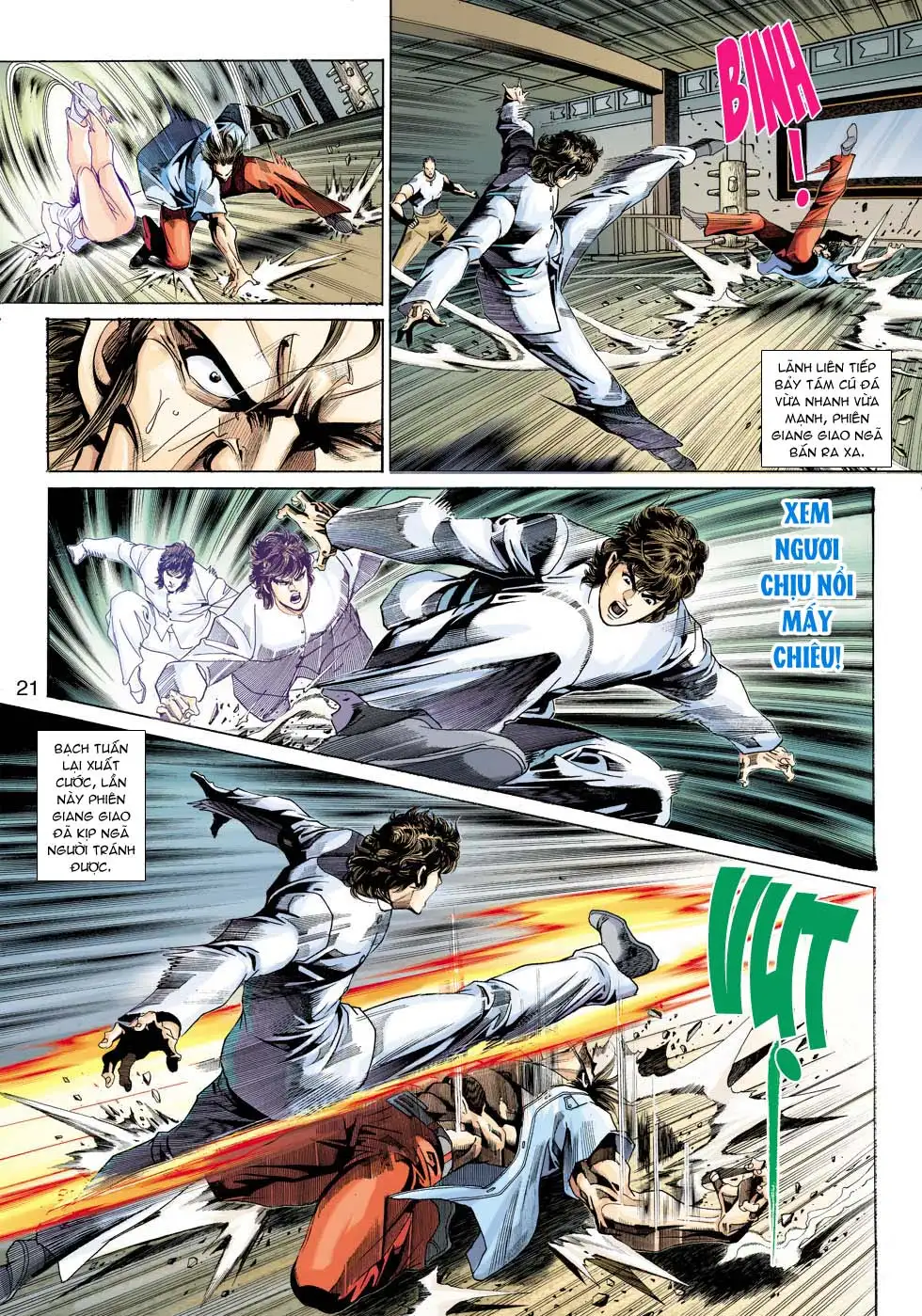 Truyện Tranh Tân Tác Long Hổ Môn trang 4