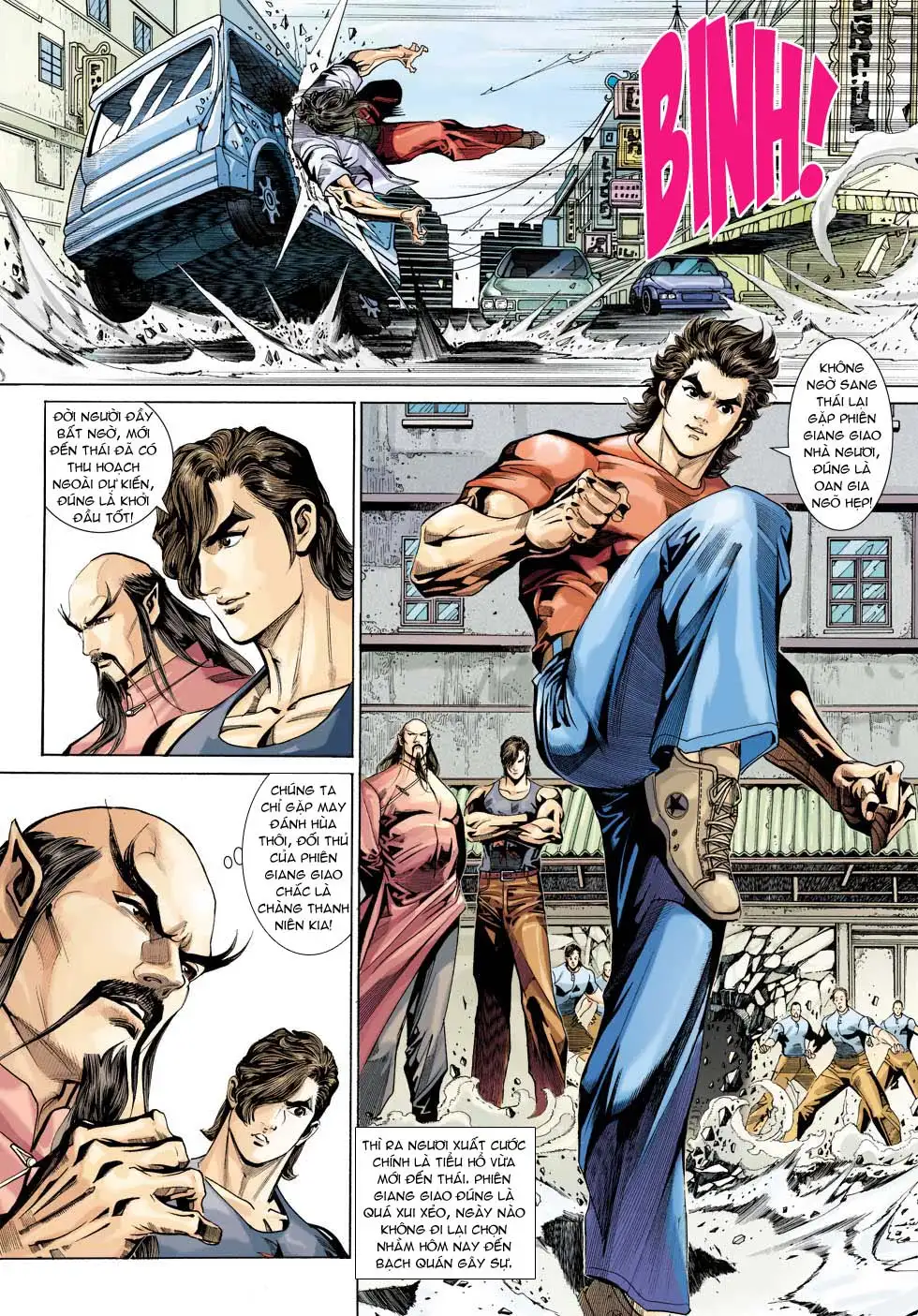 Truyện Tranh Tân Tác Long Hổ Môn trang 4